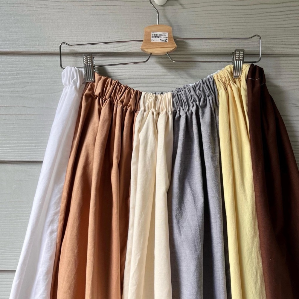 Handmade Muted Pastel Poet Maxi Skirt SKU 06204 - Picture 8 of 10